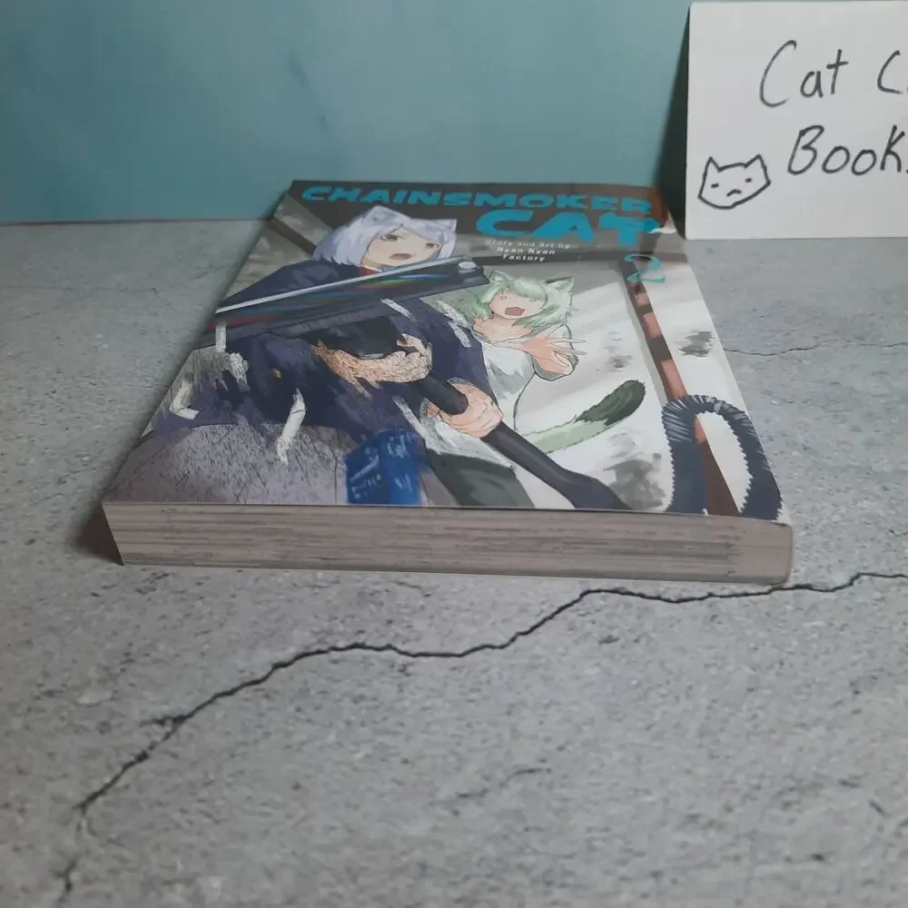 📚 Chainsmoker Cat Vol. 2 Official English Manga Seven Seas 9798895614365